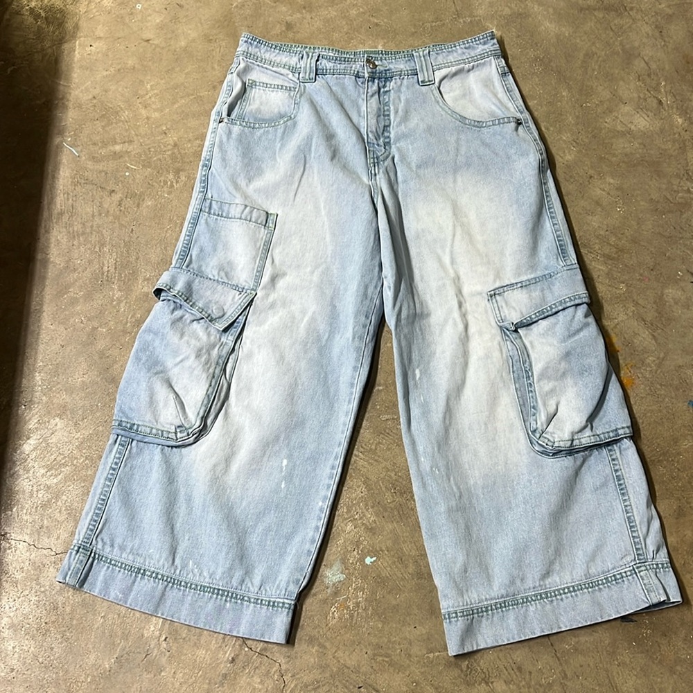 ALAB super baggy cargo rave jeans